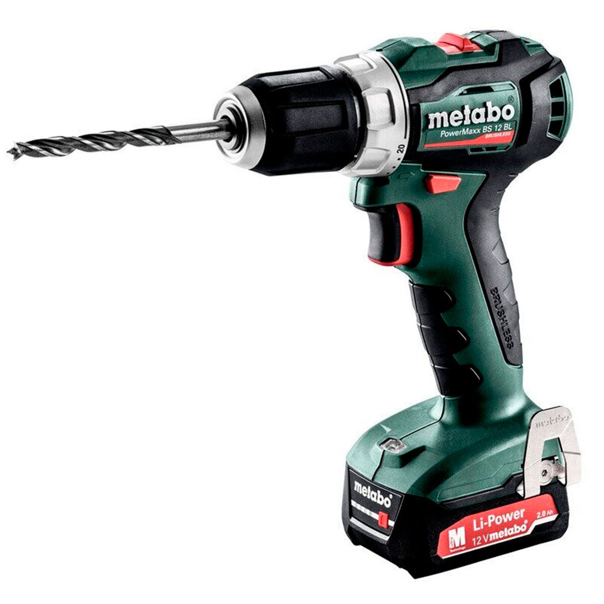 Аккумуляторная дрель-шуруповерт Metabo PowerMaxx BS 12 BL — Фото 1