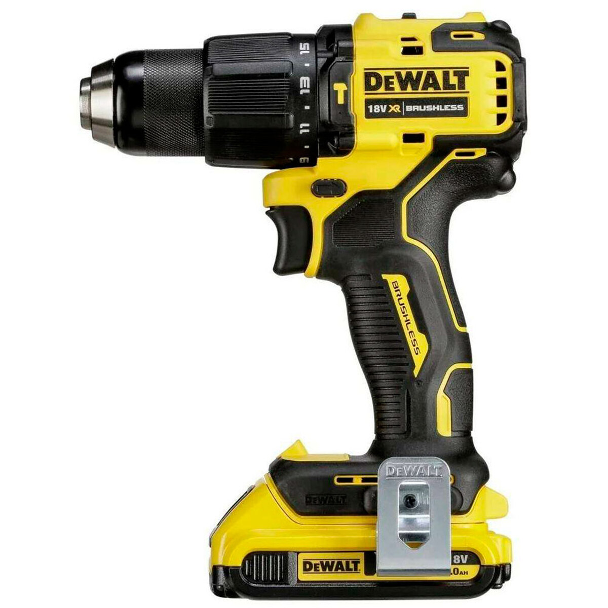 Аккумуляторная дрель-шуруповерт DeWalt DCD709D2T ударная — Фото 1